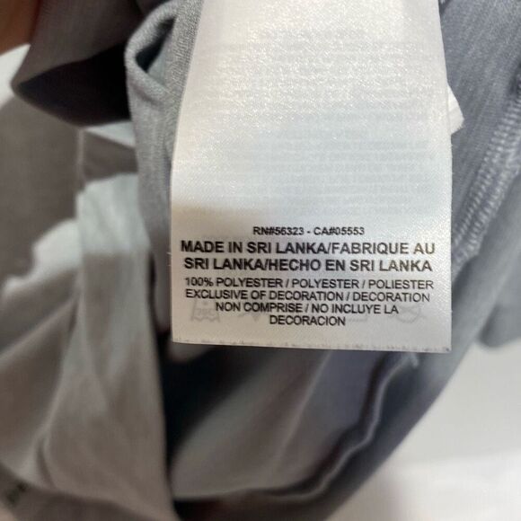 Nike Dri-Fit Men's Gray FGCU Florida Gulf Coast Light Hooded Shirt Size Medium - Picture 9 of 9